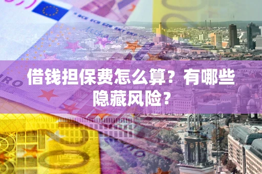 北京借钱担保费怎么算？有哪些隐藏风险？