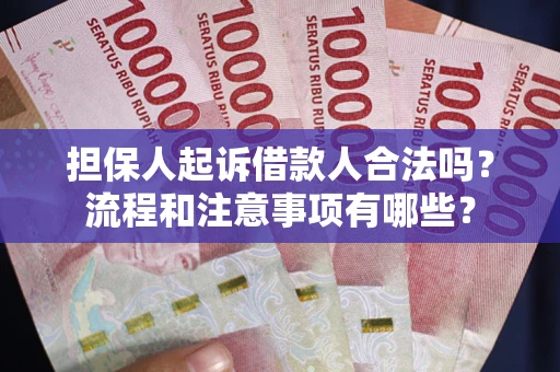 北京担保人起诉借款人合法吗？流程和注意事项有哪些？