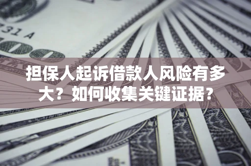 北京担保人起诉借款人风险有多大？如何收集关键证据？