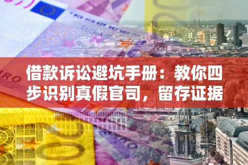北京借款诉讼避坑手册：教你四步识别真假官司，留存证据不踩雷