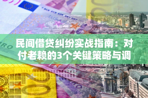 北京民间借贷纠纷实战指南：对付老赖的3个关键策略与调解盲区解析