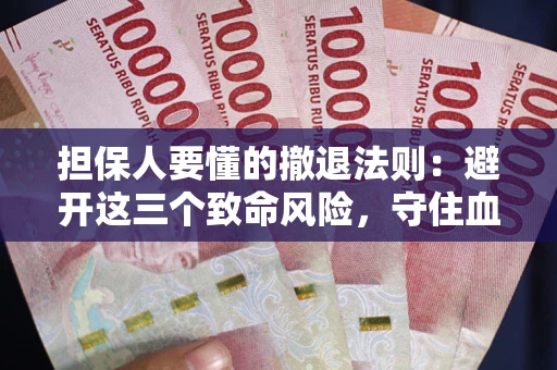 北京担保人要懂的撤退法则：避开这三个致命风险，守住血汗钱