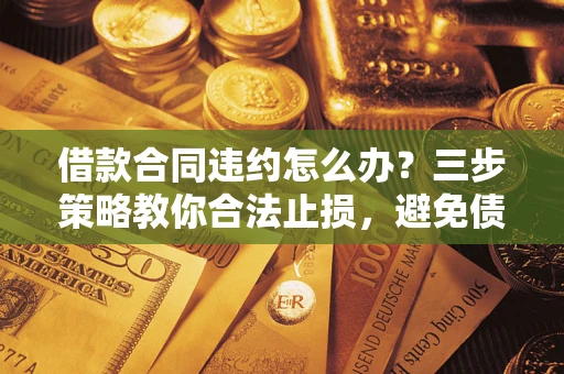 北京借款合同违约怎么办？三步策略教你合法止损，避免债务危机升级