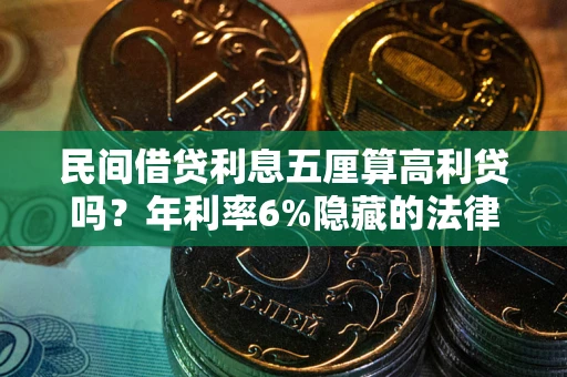 北京民间借贷利息五厘算高利贷吗？年利率6%隐藏的法律风险全解析