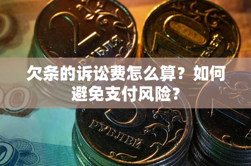 北京欠条的诉讼费怎么算？如何避免支付风险？