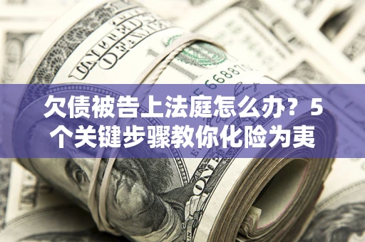北京欠债被告上法庭怎么办？5个关键步骤教你化险为夷